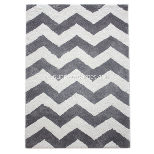 Microfiber Shagy Flooring Rug med design